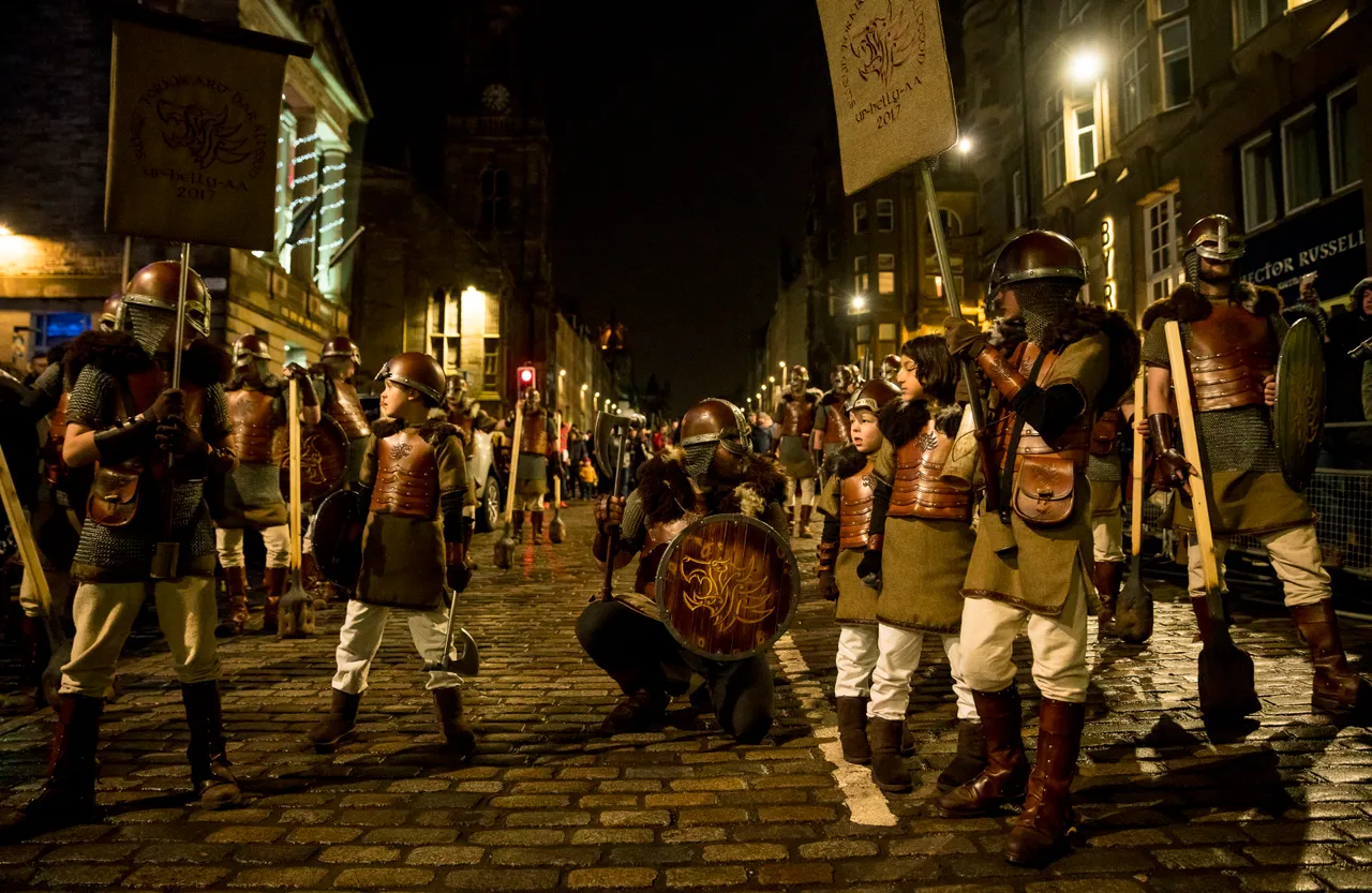 Edinburgh Torchlight Procession