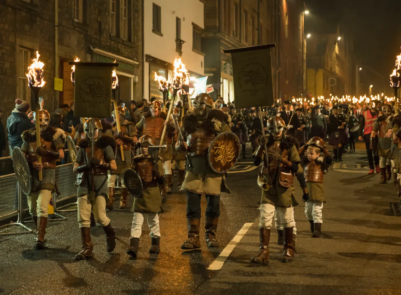 Edinburgh Torchlight Procession