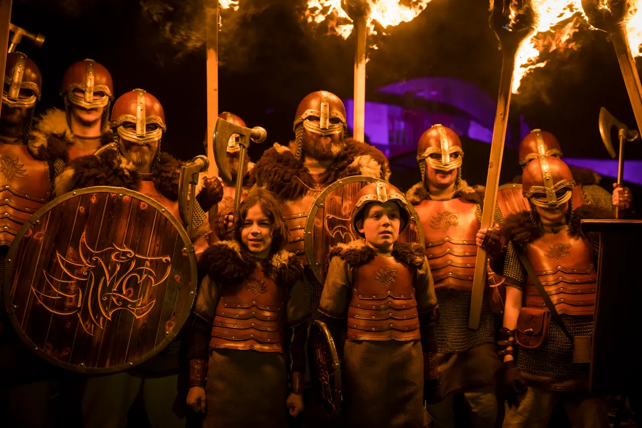 Edinburgh Torchlight Procession