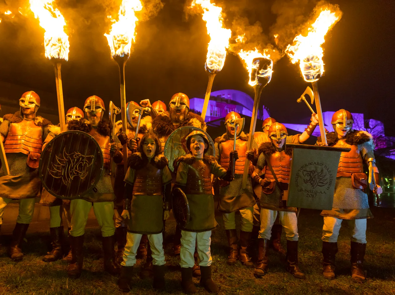 Edinburgh Torchlight Procession