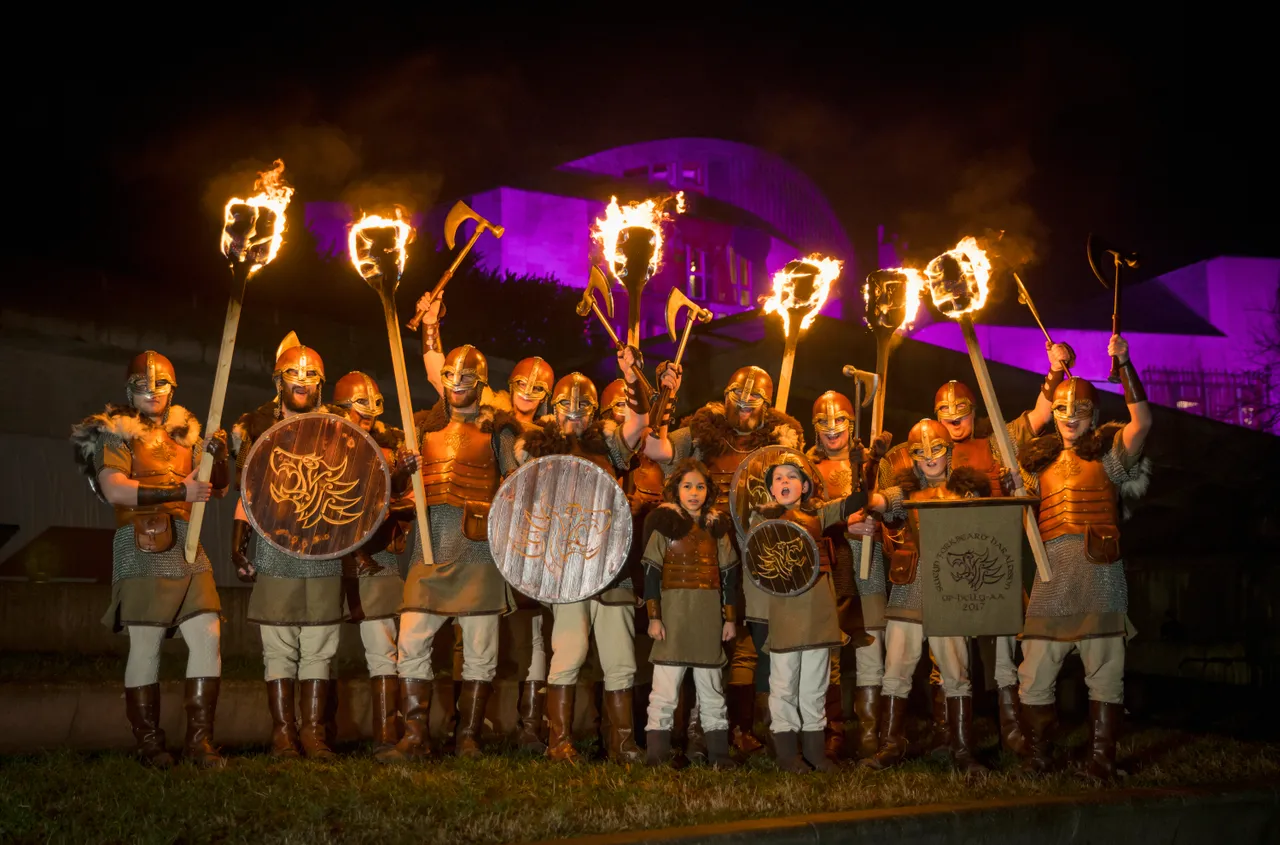 Edinburgh Torchlight Procession