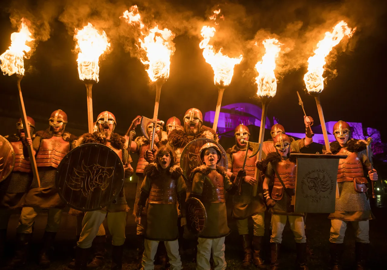 Edinburgh Torchlight Procession