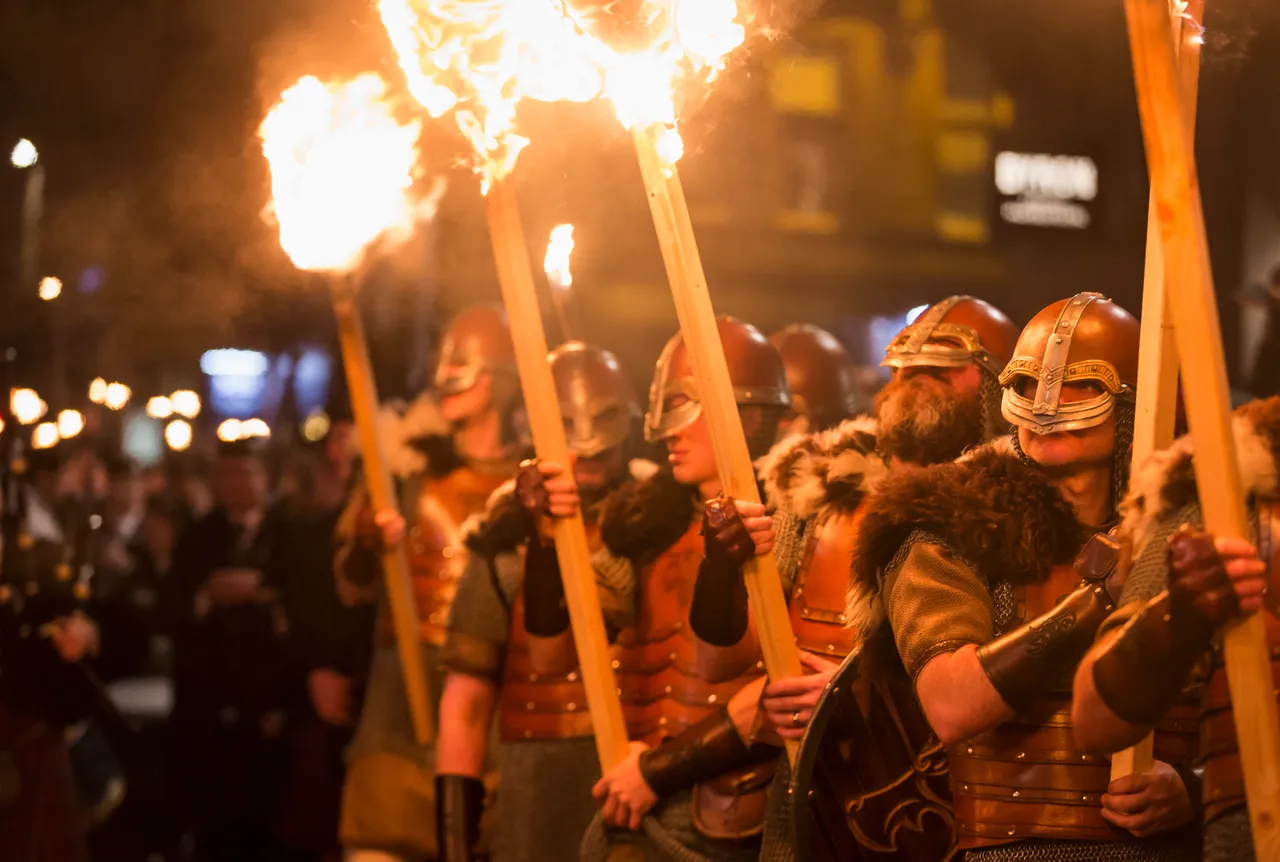 Edinburgh Torchlight Procession