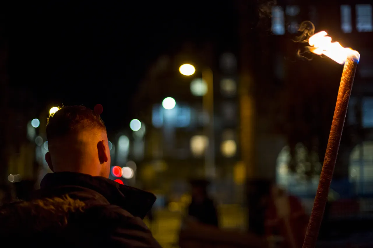 The Dundee Hooley – Torchlight Procession