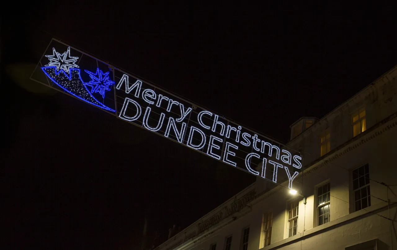Dundee Christmas Lights on Reform Street