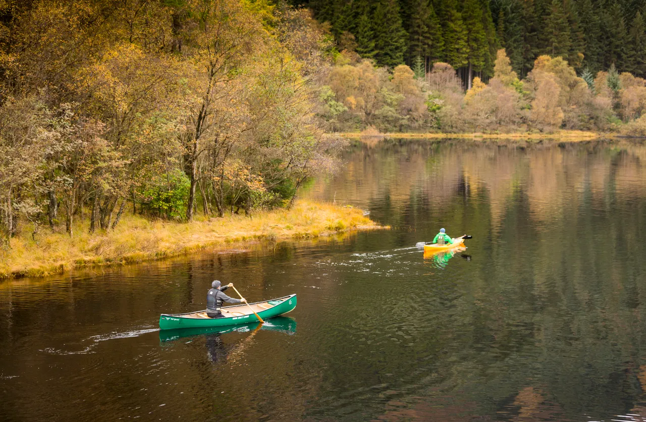 Loch Chon Kayakers