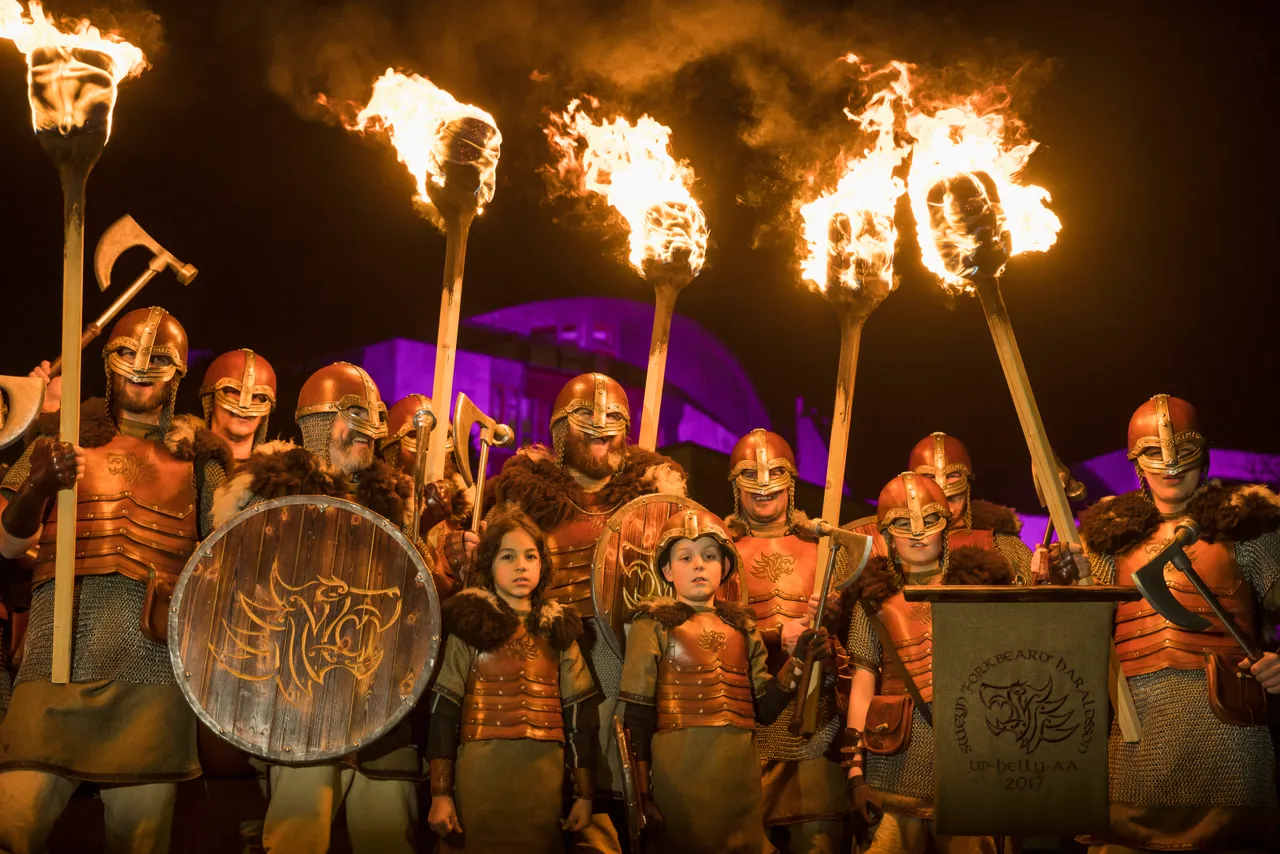 Edinburgh Torchlight Procession
