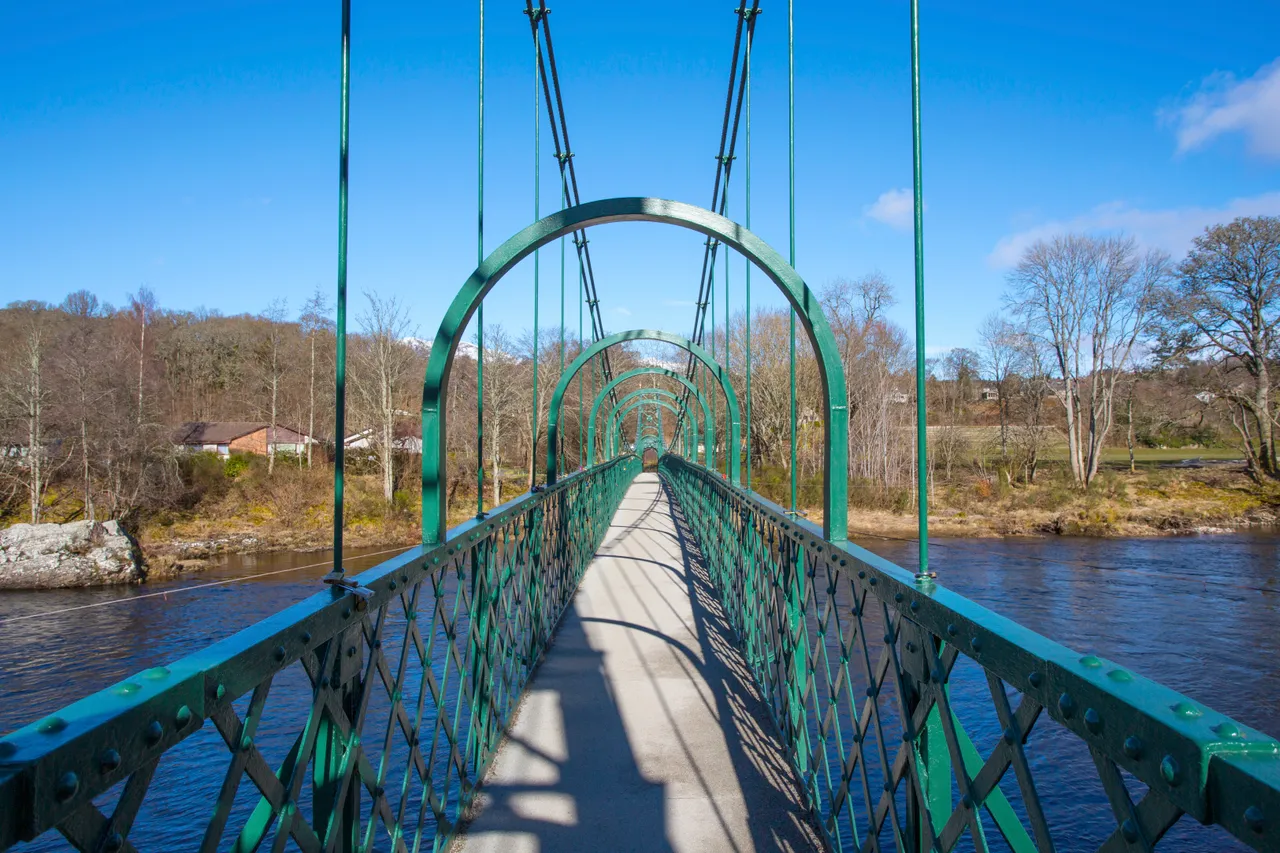 Port-Na-Craig Suspension Bridge