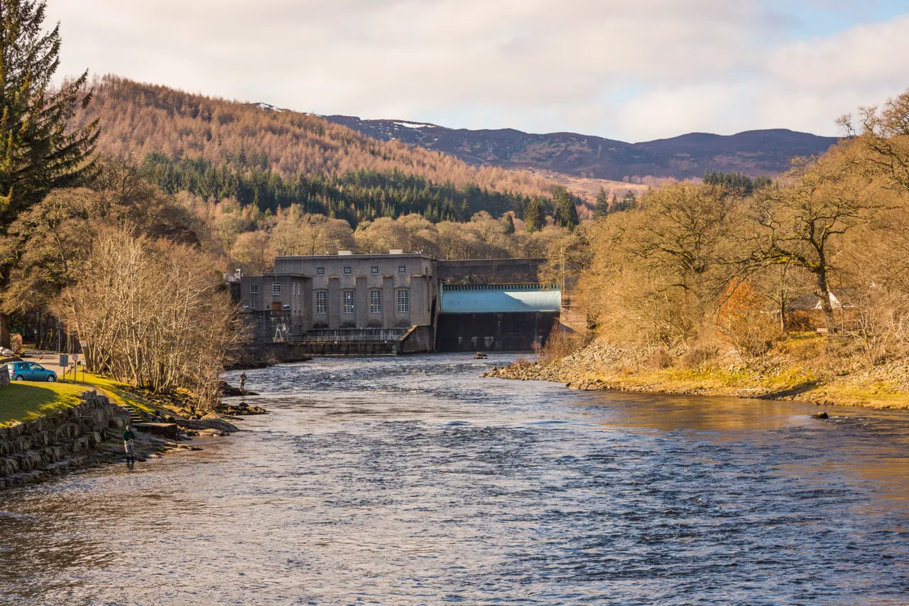 Pitlochry Dam and Fish Ladder
