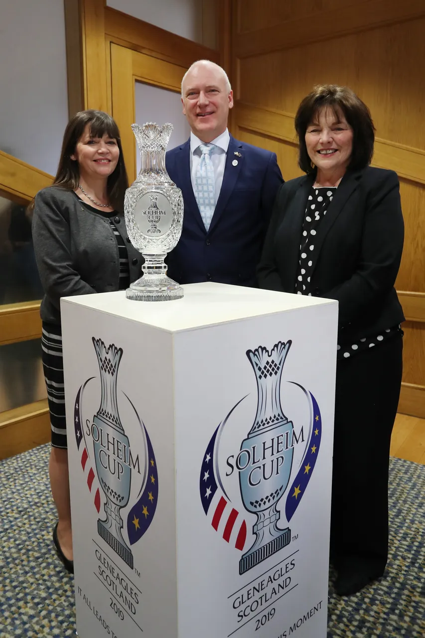 Solheim Cup announcement at the Scottish Parliament