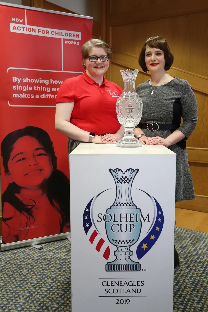Solheim Cup announcement at the Scottish Parliament