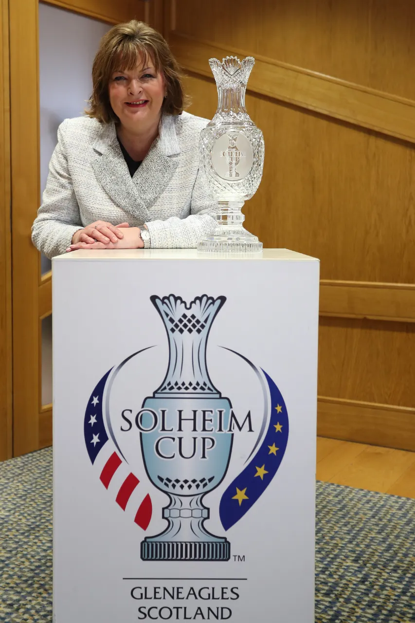 Solheim Cup announcement at the Scottish Parliament