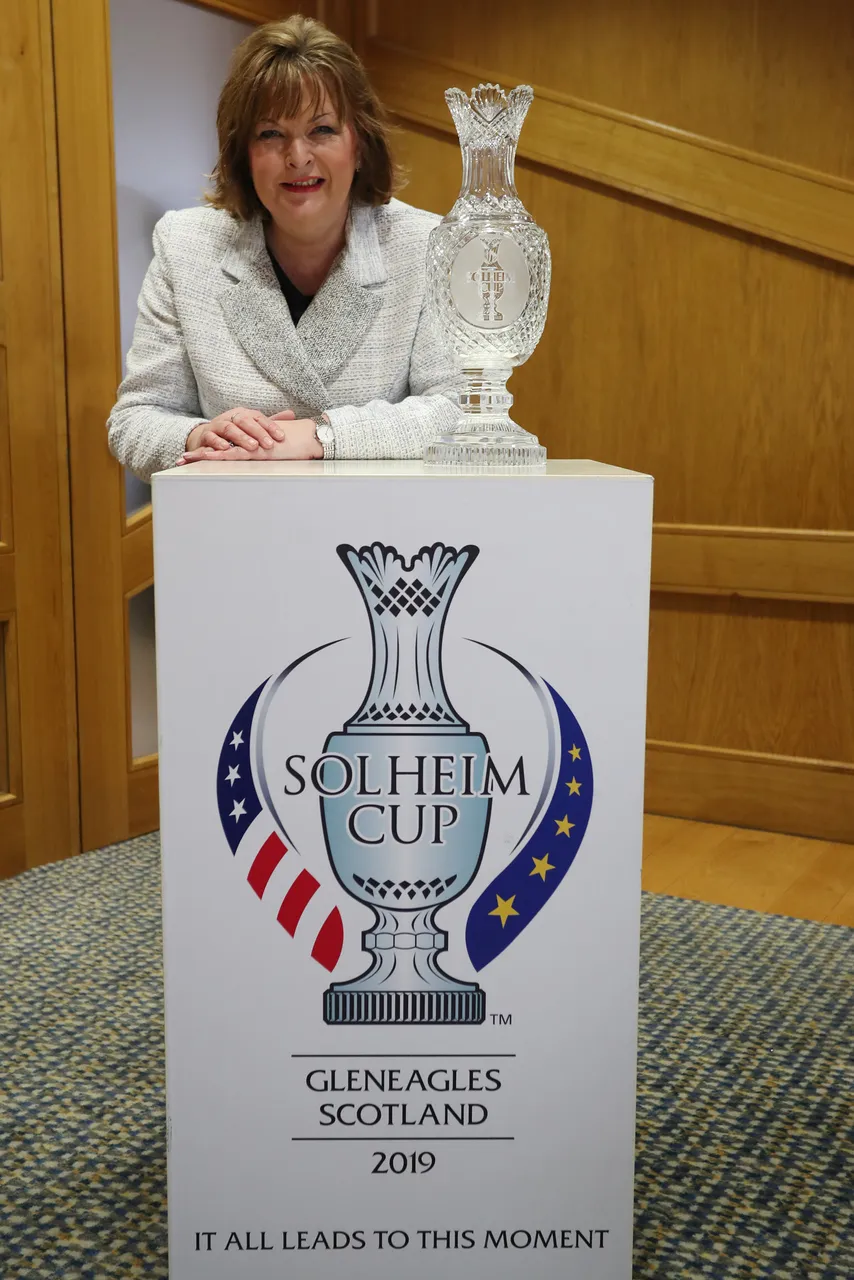 Solheim Cup announcement at the Scottish Parliament