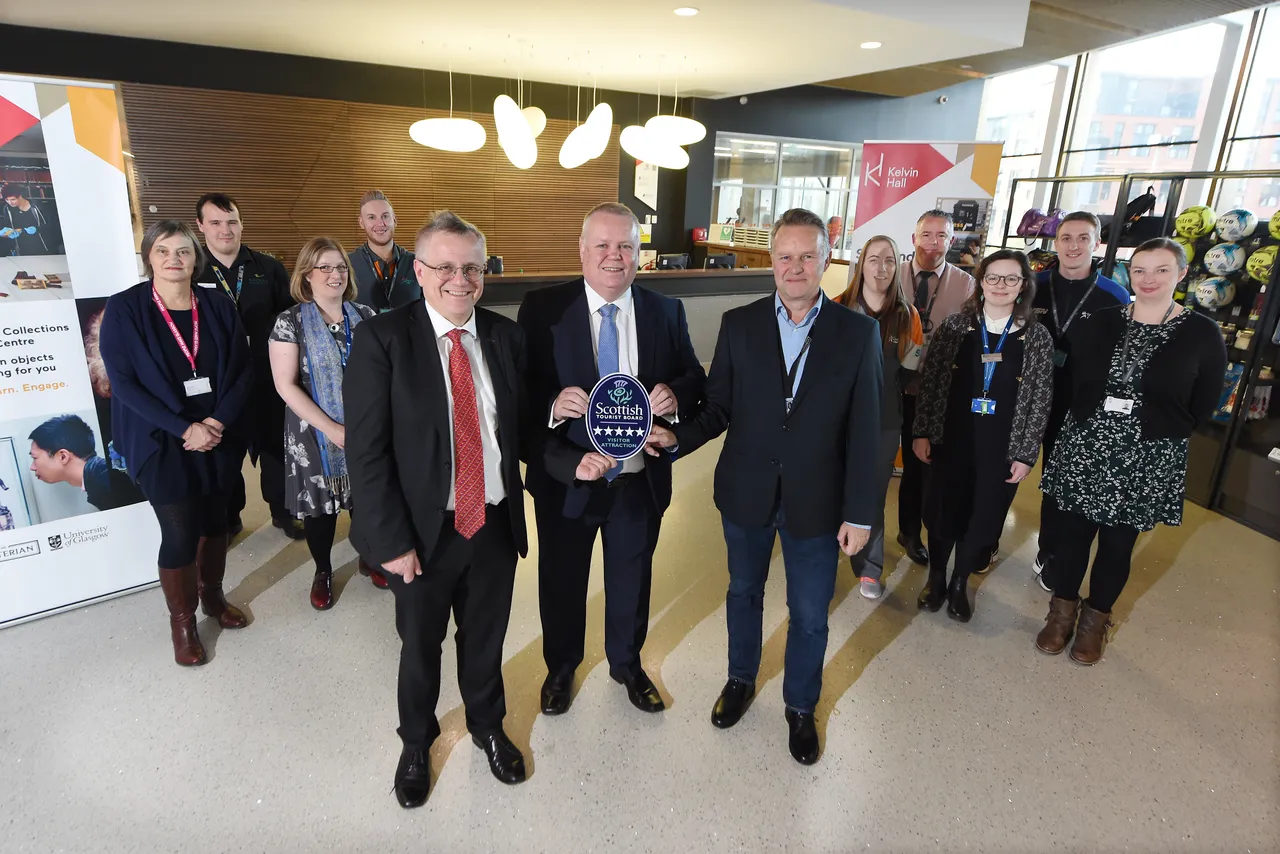 Kelvin Hall is awarded s 5-star tourism award