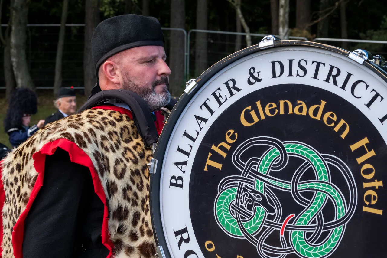 Ballater Highland Games – Pipe Band Parade