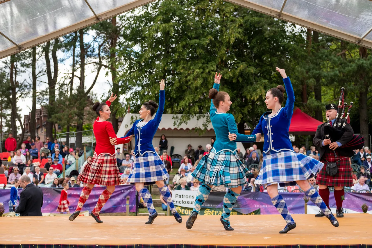 Highland dancing