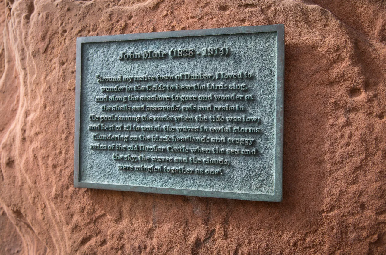 John Muir Bronze Plaque