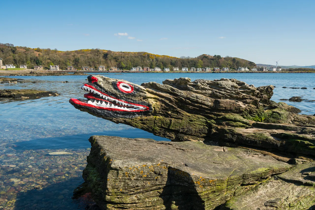 Crocodile Rock, Millport Beach