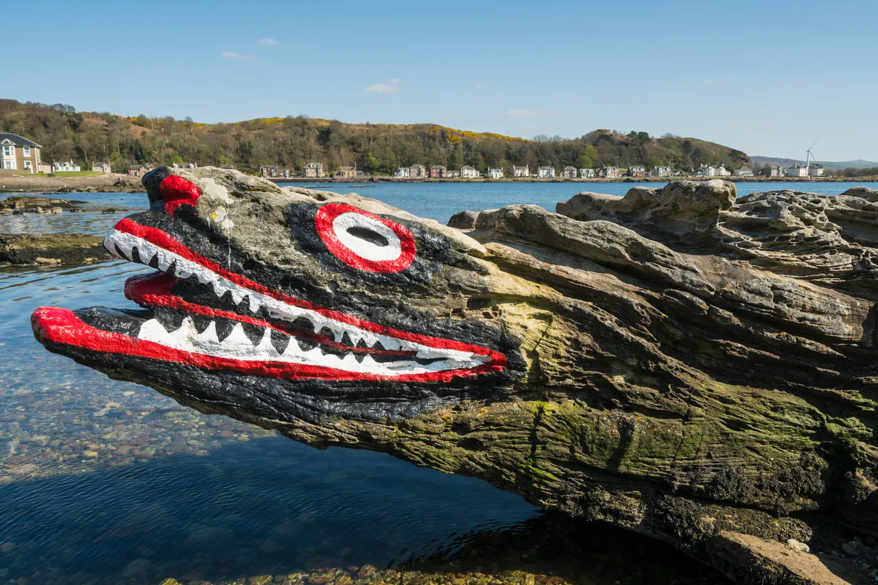 Crocodile Rock, Millport Beach