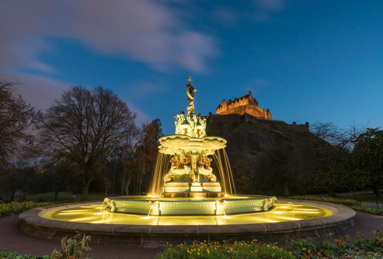 Ross Fountain, Princes Street Gardens