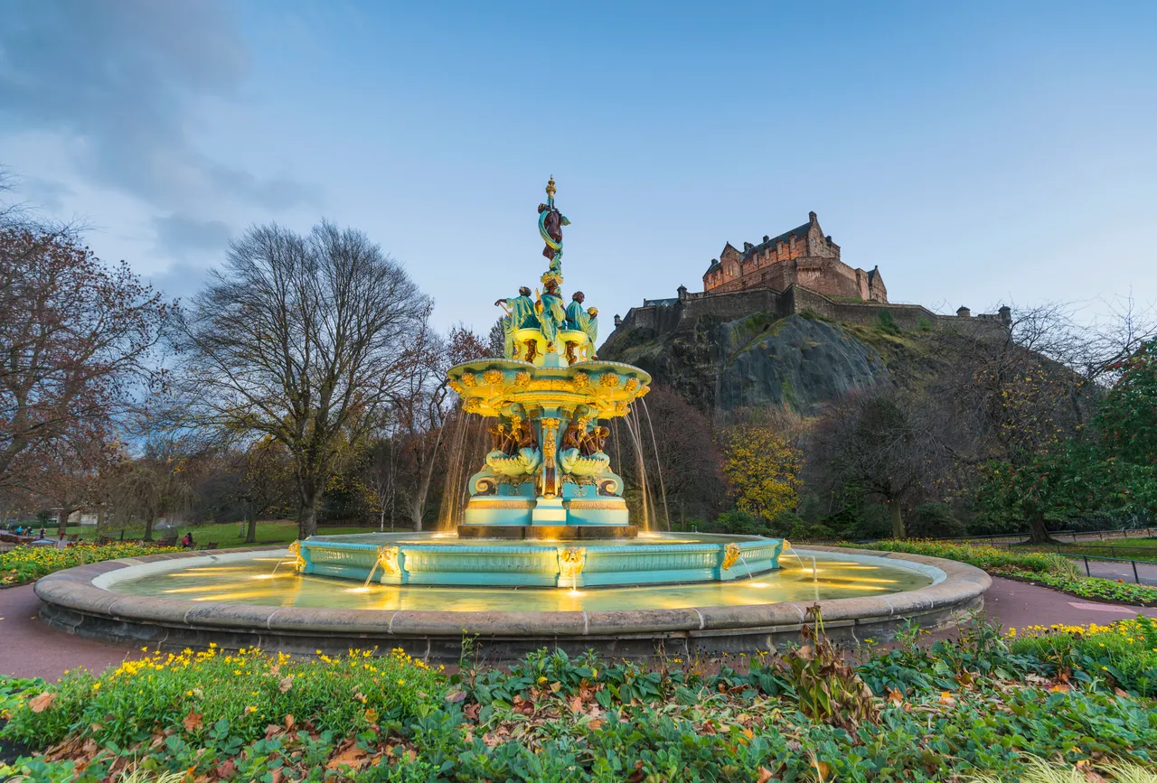 Ross Fountain, Princes Street Gardens