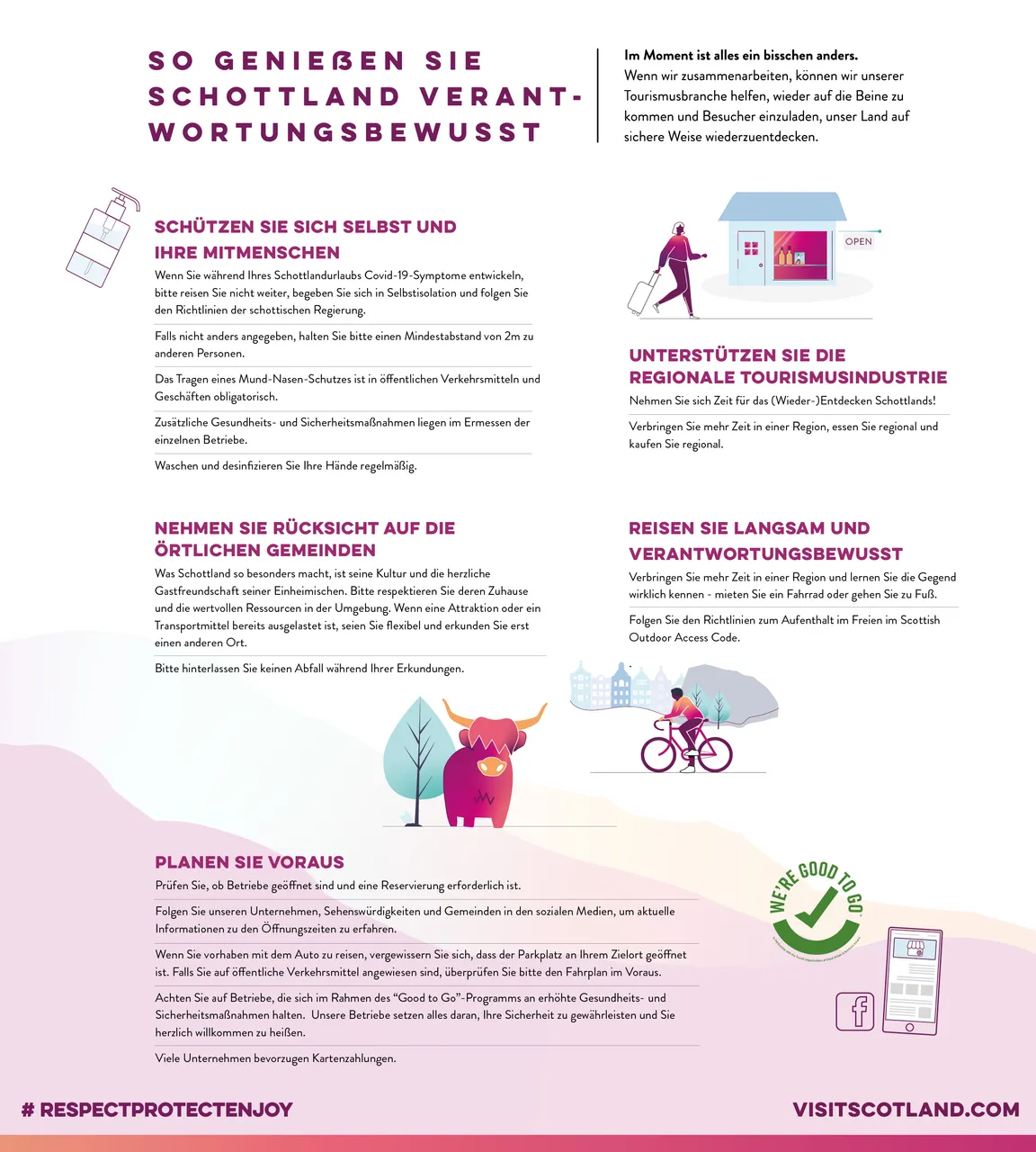 Know before you go - Visitor Top Tips in German (DE)