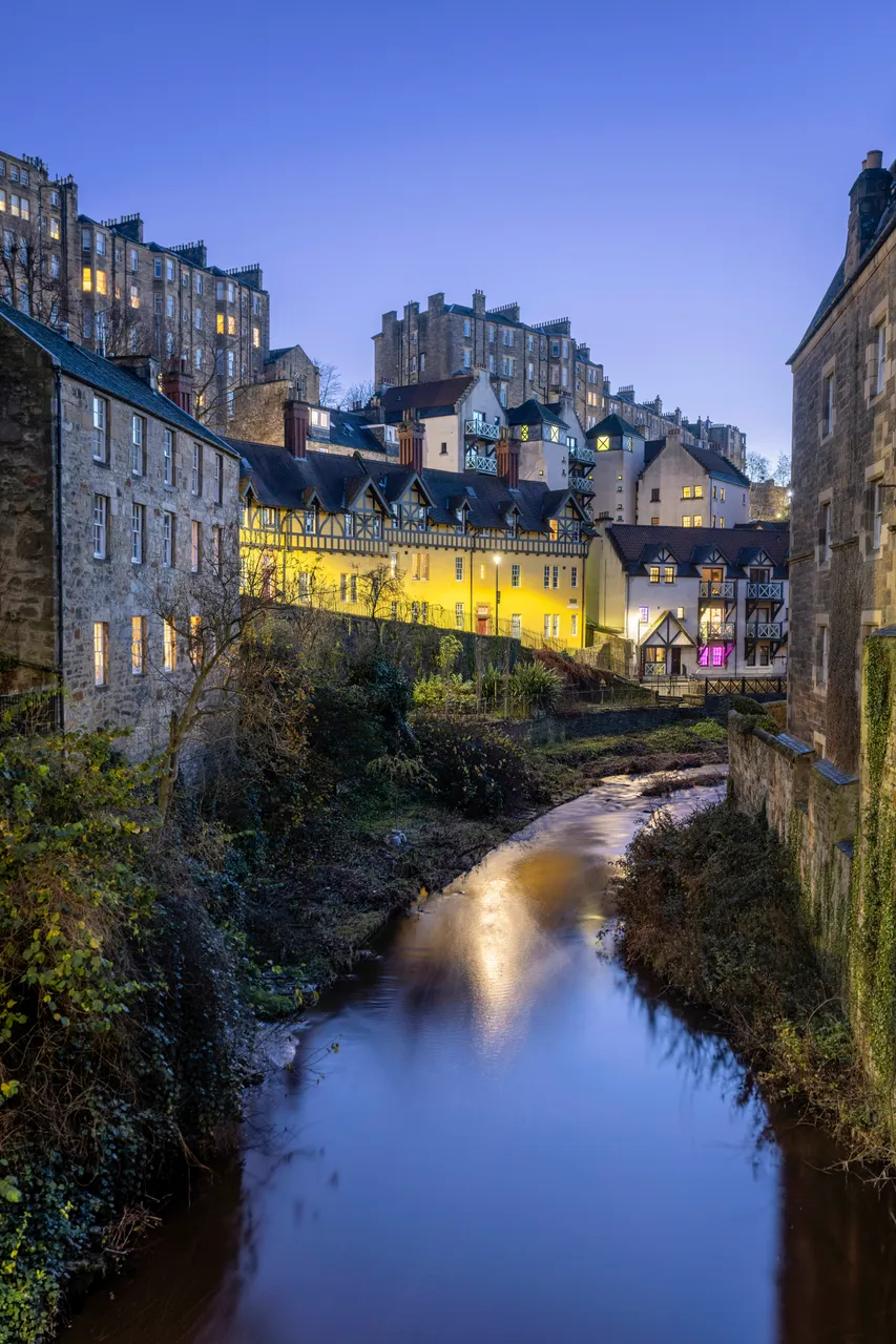 Dean Village in Edinburgh