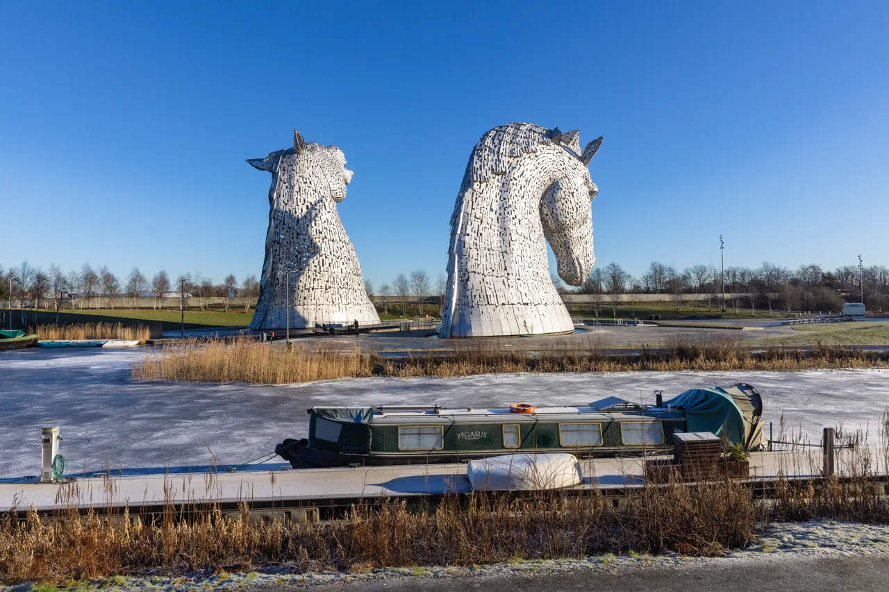 The Kelpies at Helix Park