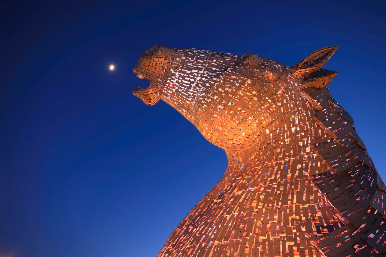 The Kelpies at Helix Park