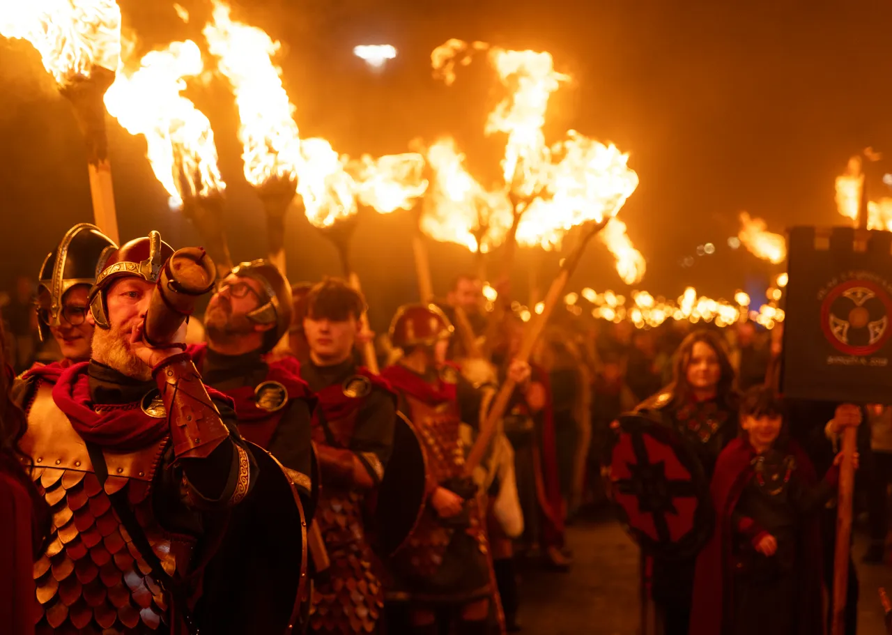 Edinburgh Hogmanay Torchlight Procession