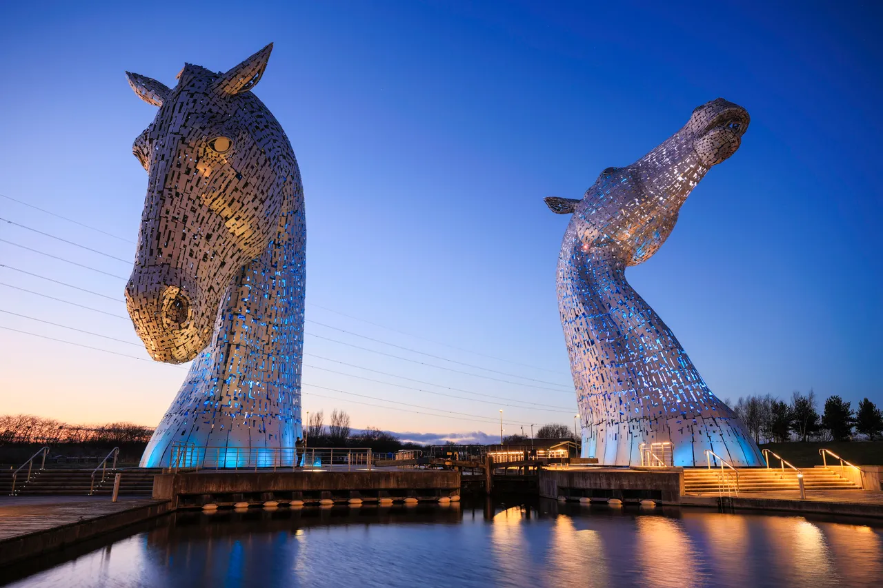 The Kelpies at Helix Park