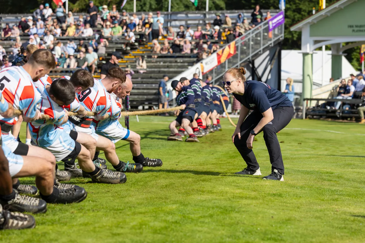 Tug of War at The Braemar Gathering