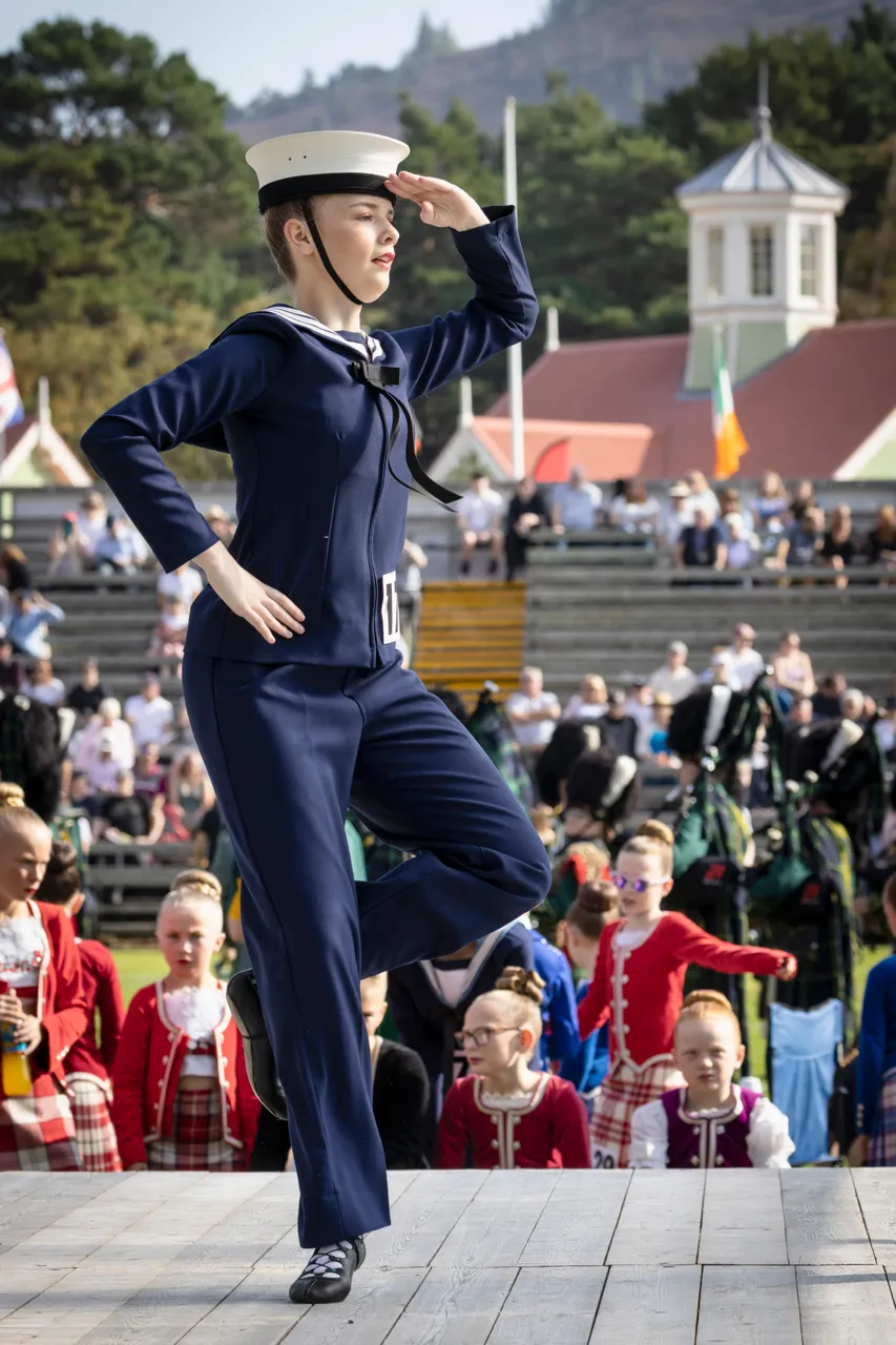 Highland Dancer at The Braemar Gathering