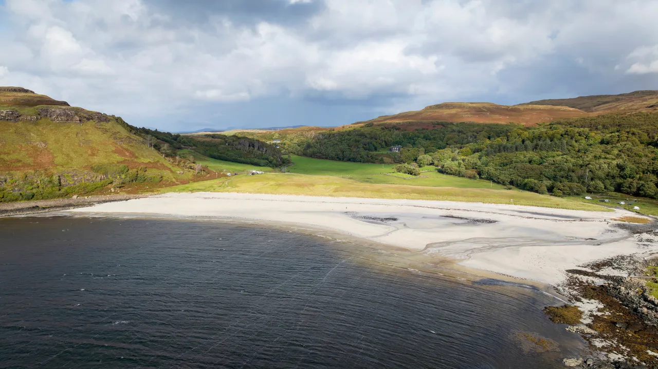 Calgary Bay on the Isle of Mull