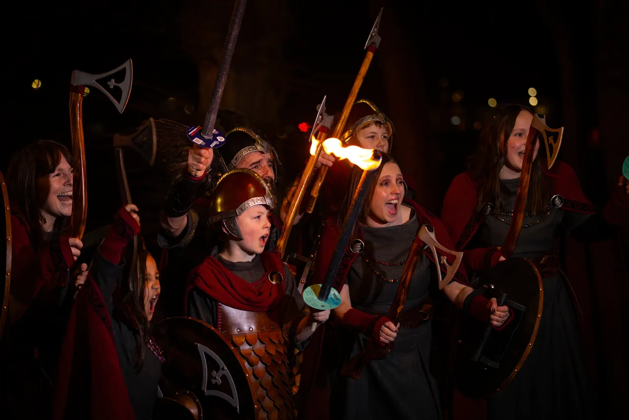 Edinburgh Hogmanay Torchlight Procession
