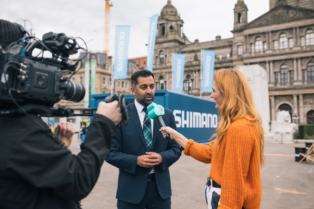 2023 UCI Cycling World Championships - Humza Yousaf