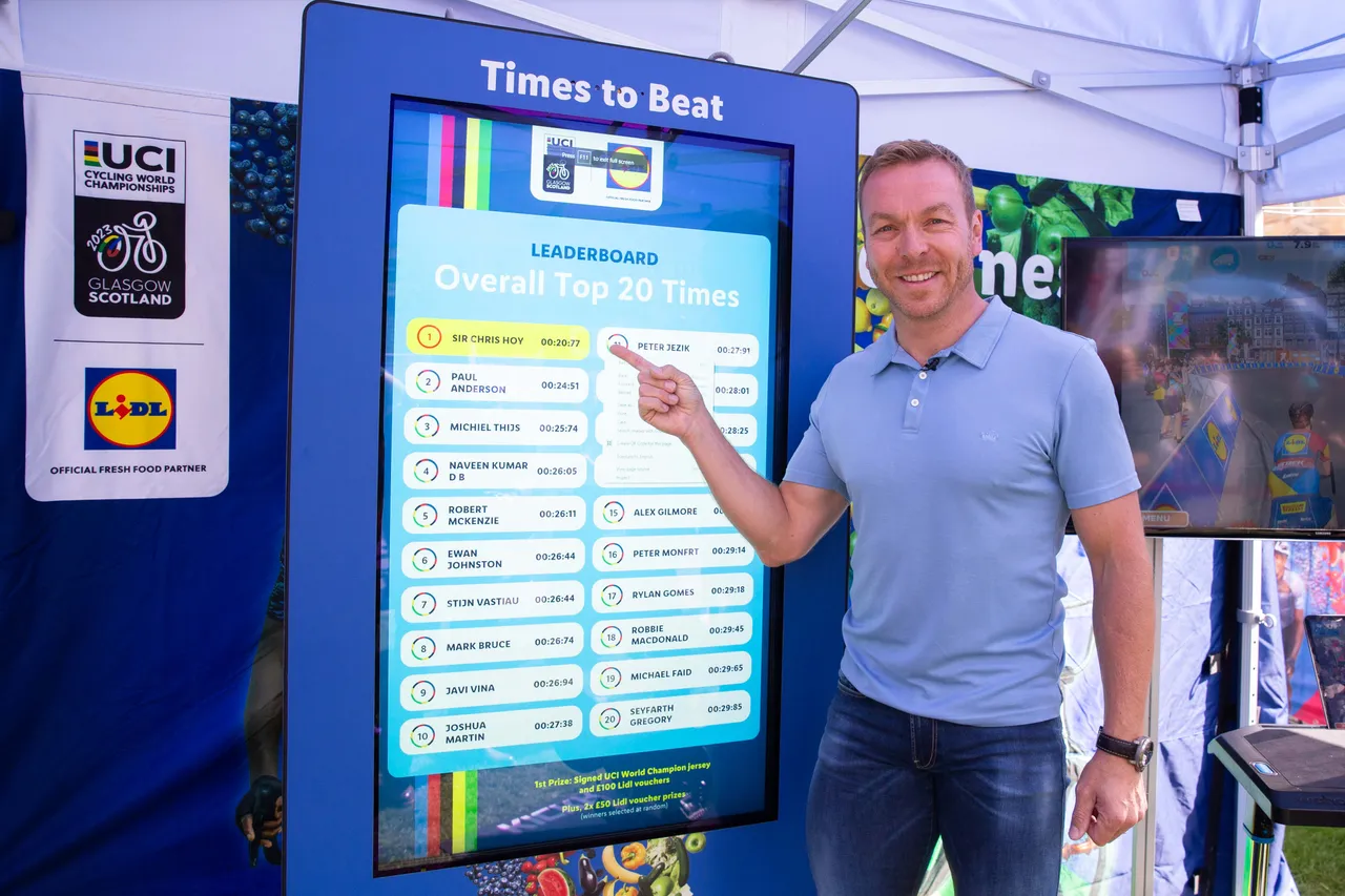 2023 UCI Cycling World Championships - Lidl - Sir Chris Hoy