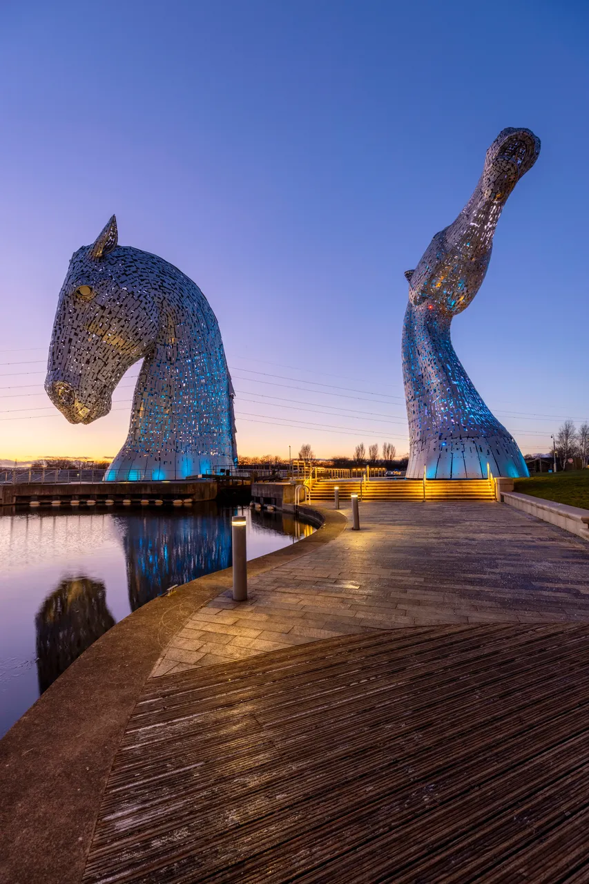 The Kelpies at Helix Park
