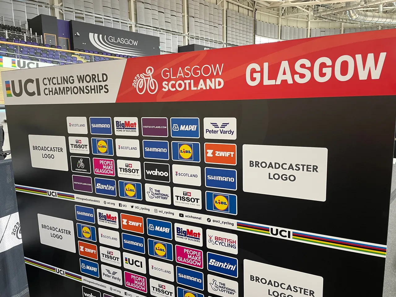 2023 UCI Cycling World Championships - Partner Branding