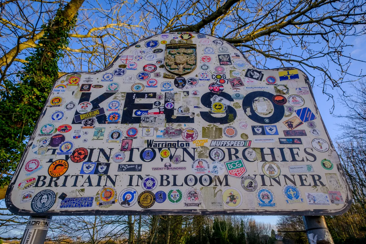 Kelso Town Sign