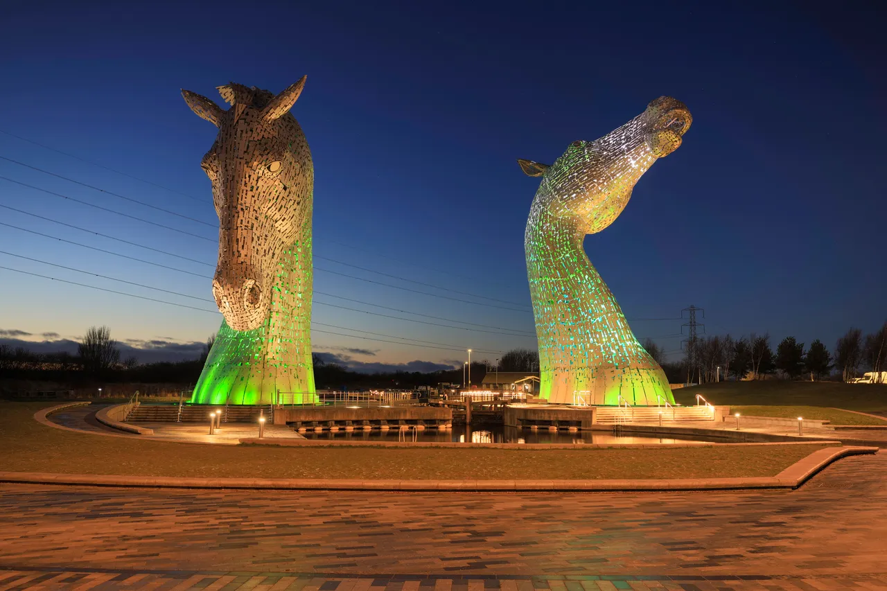 The Kelpies at Helix Park