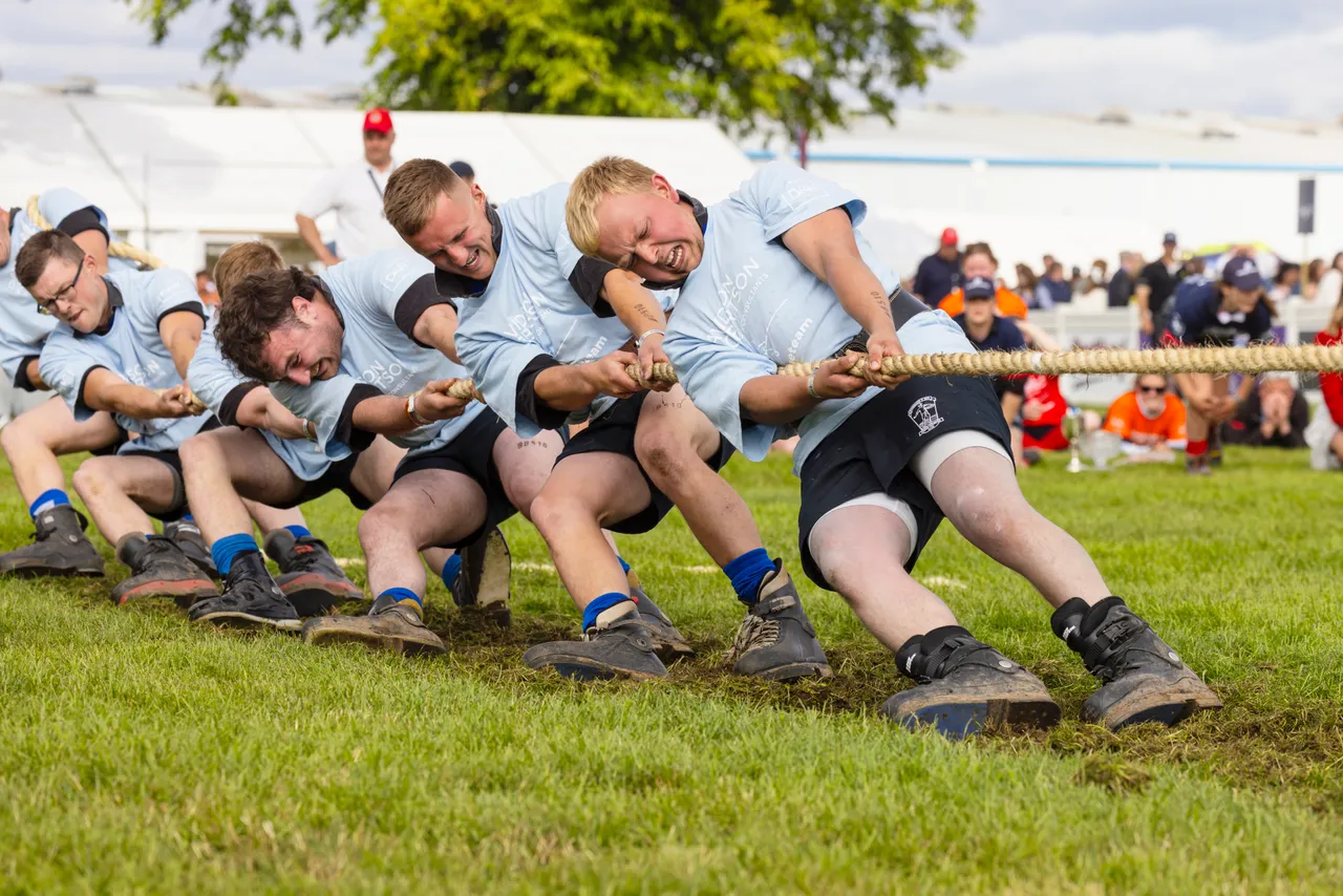 Tug-of-war at The Royal Highland Show