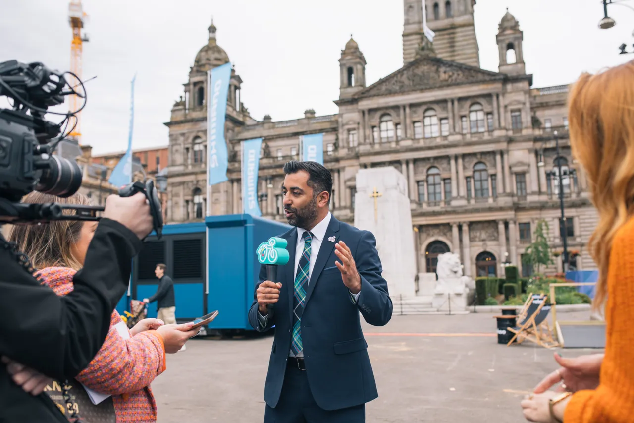 2023 UCI Cycling World Championships - Humza Yousaf