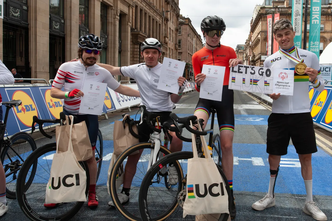 2023 UCI Cycling World Championships - Day 5 - Special Olympics