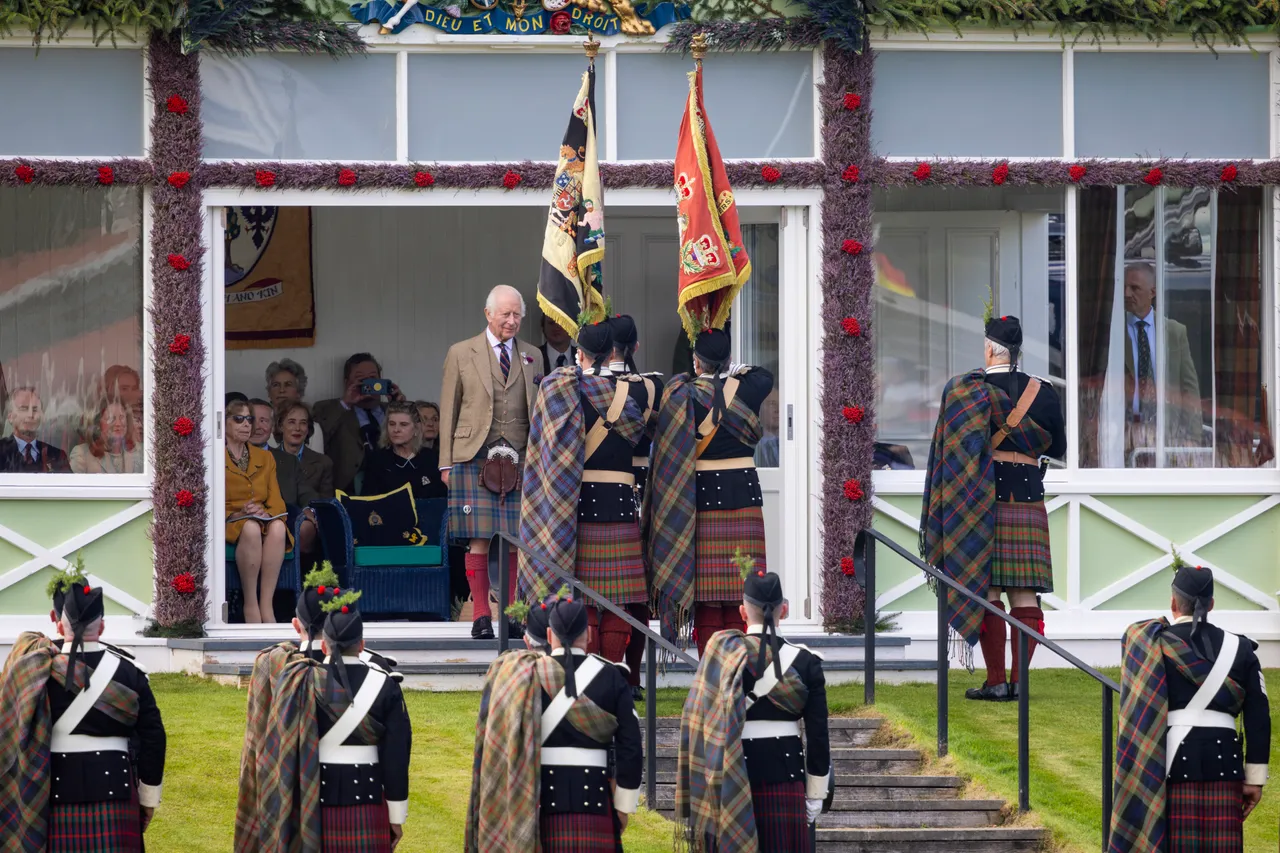 King Charles at The Braemar Gathering
