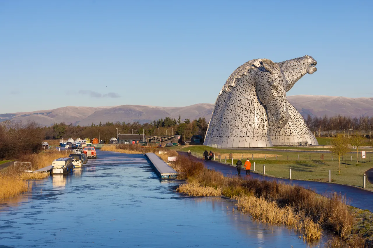 The Kelpies at Helix Park
