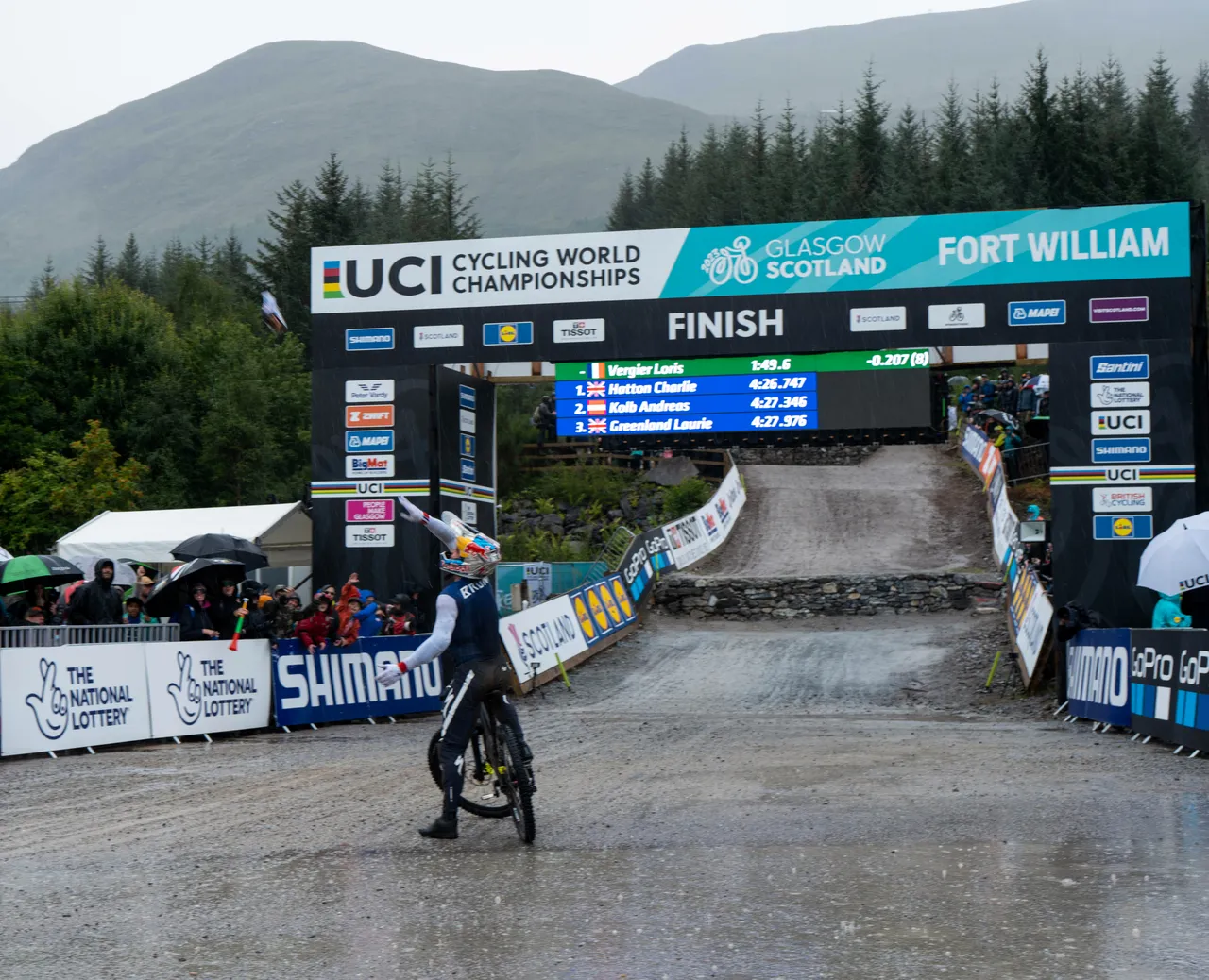 2023 UCI Cycling World Championships - Day 3 - Mountain Bike Downhill