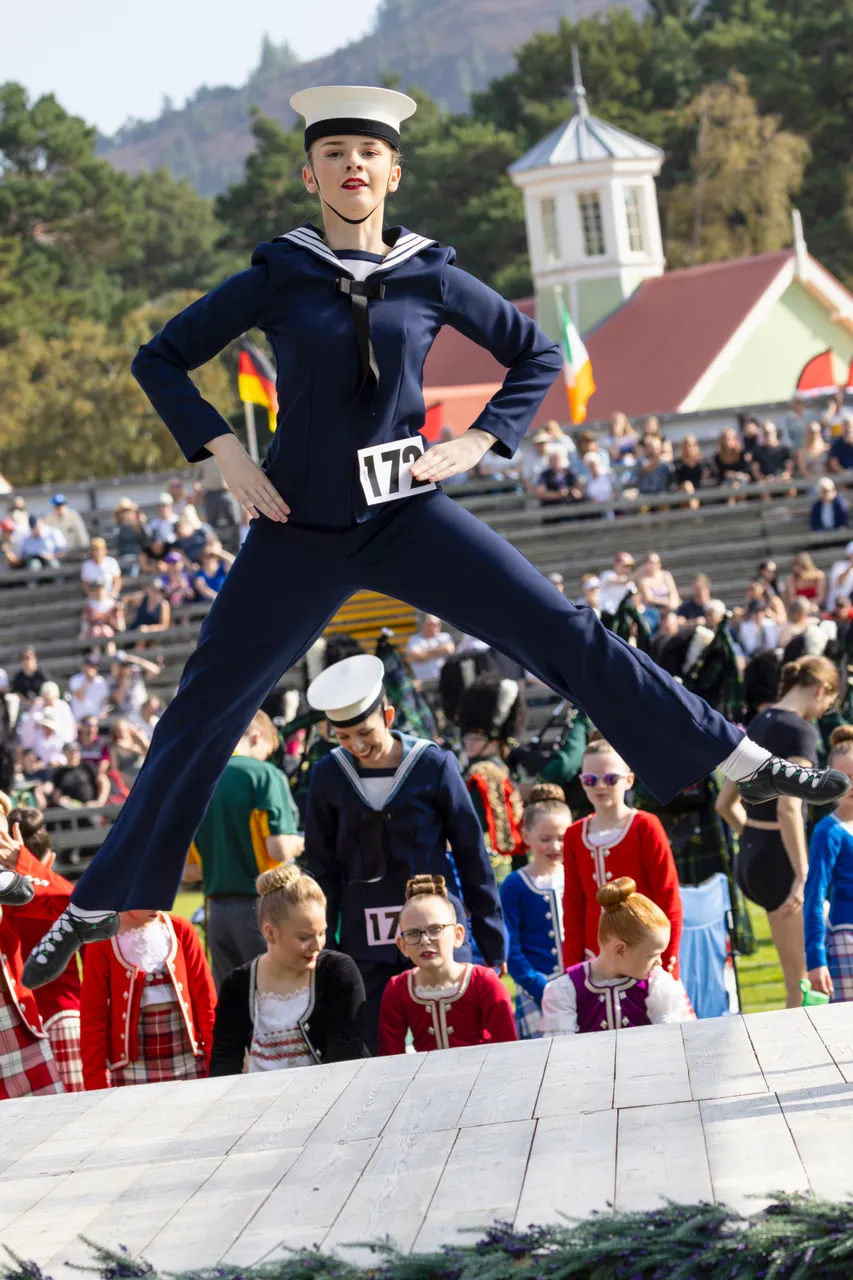 Highland Dancer at The Braemar Gathering