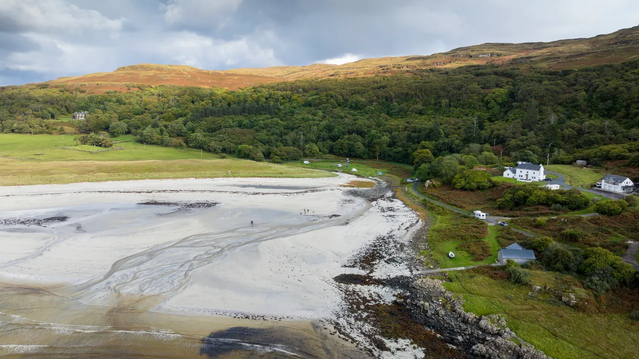 Calgary Bay on the Isle of Mull
