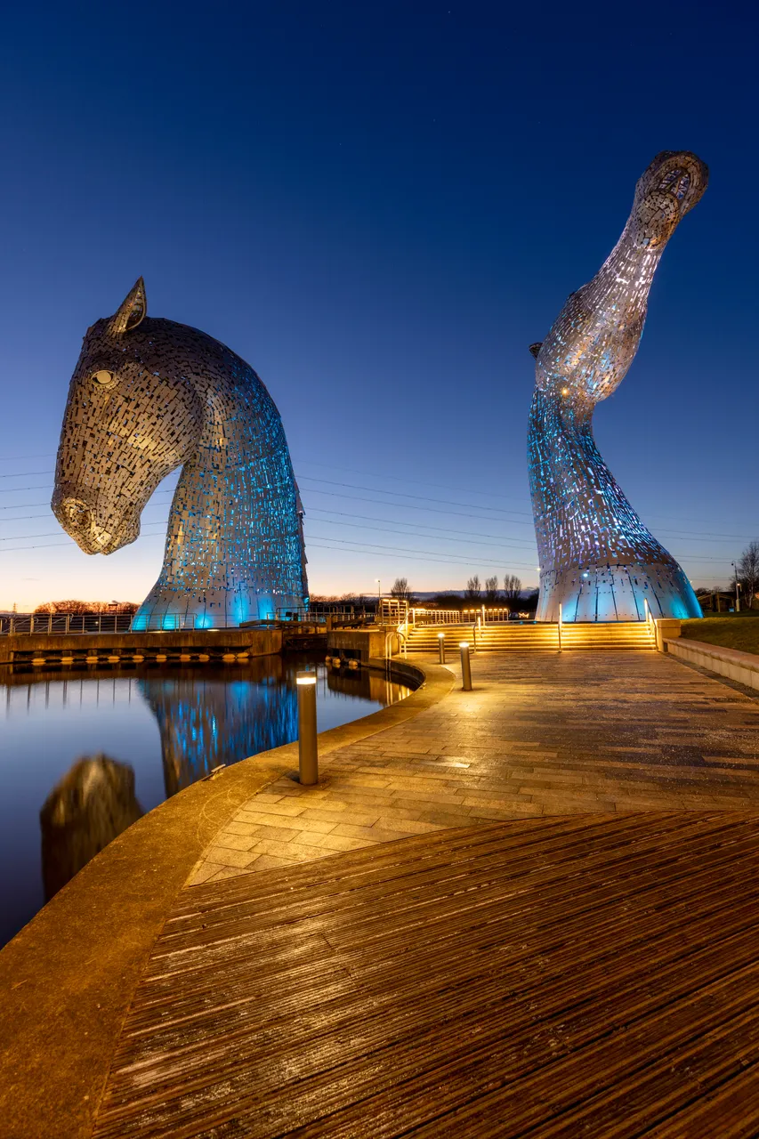 The Kelpies at Helix Park